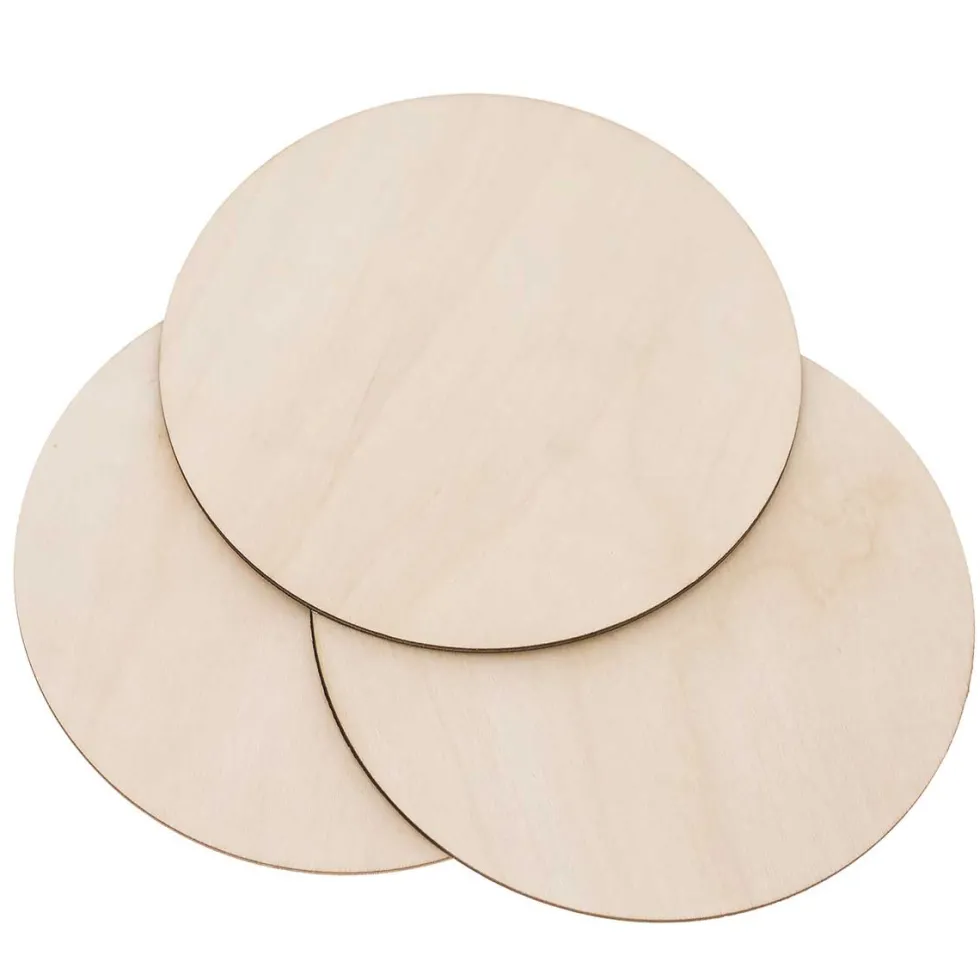 Drewniane kółka - DpCraft - 16,5 cm, 3 szt.