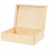 Drewniane pudełko, kasetka - 20 x 15 cm