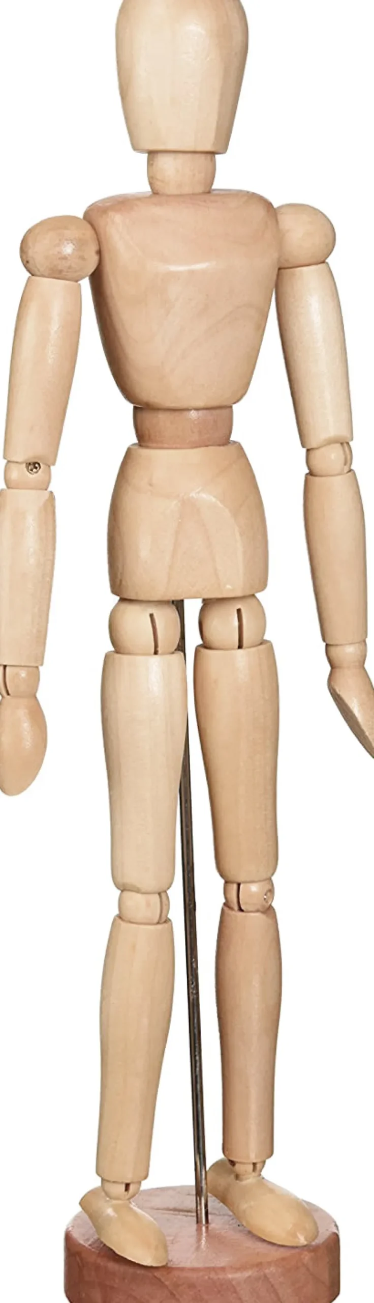Drewniany manekin do nauki rysunku - Lefranc & Bourgeois - kobieta, 30 cm
