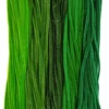 Druciki kreatywne - DpCraft - zielone 6 mm x 30 cm 200 szt.