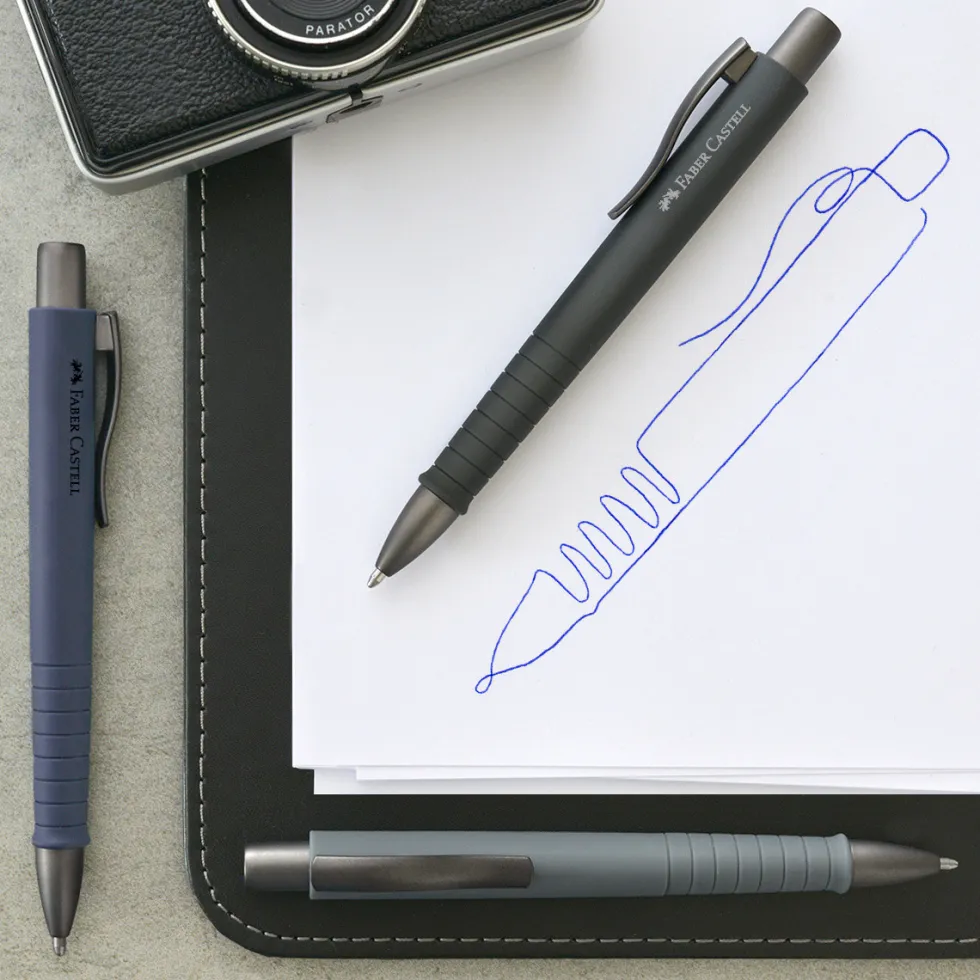 Długopis automatyczny Poly Ball Urban XB - Faber-Castell - czarny