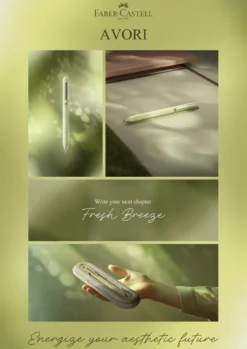 Długopis Avori M z etui - Faber-Castell - Fresh Breeze