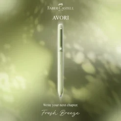 Długopis Avori M z etui - Faber-Castell - Fresh Breeze