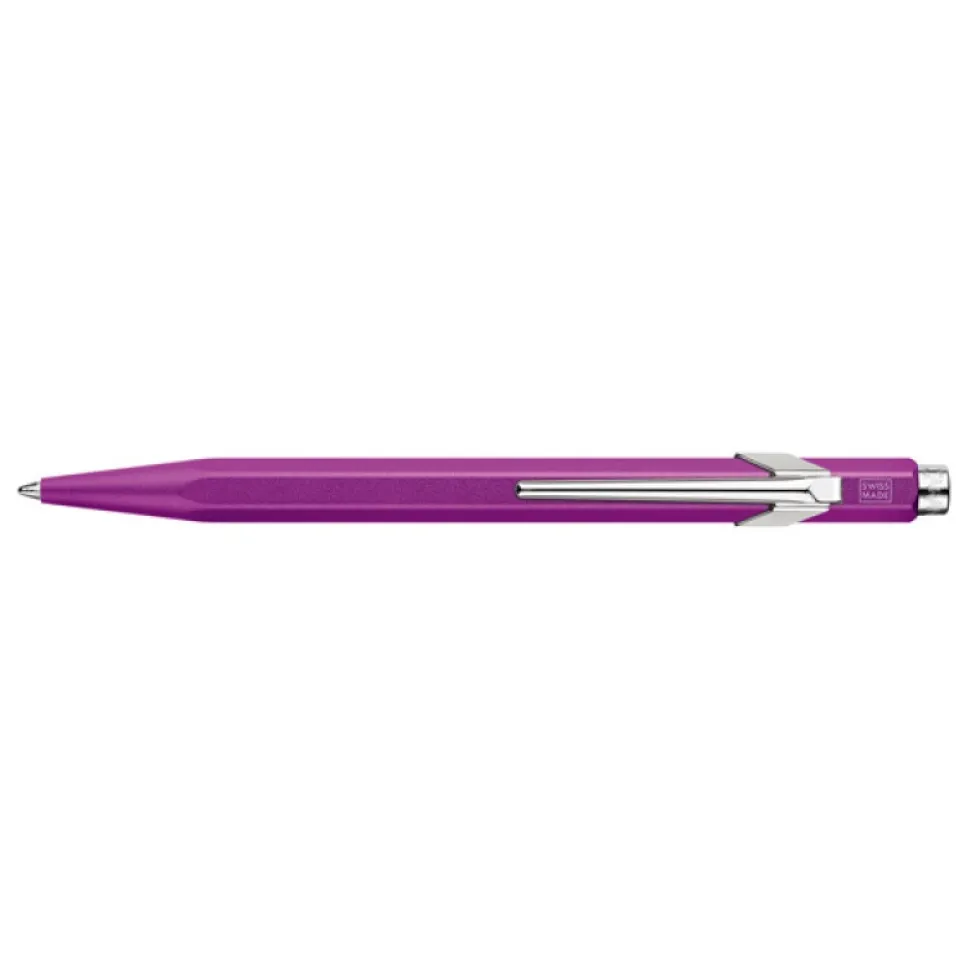 Długopis 849 Colormat-X z etui - Caran d'Ache - Violet