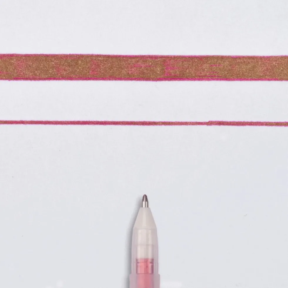 Długopis żelowy Gelly Roll Gold Shadow - Sakura - Pink