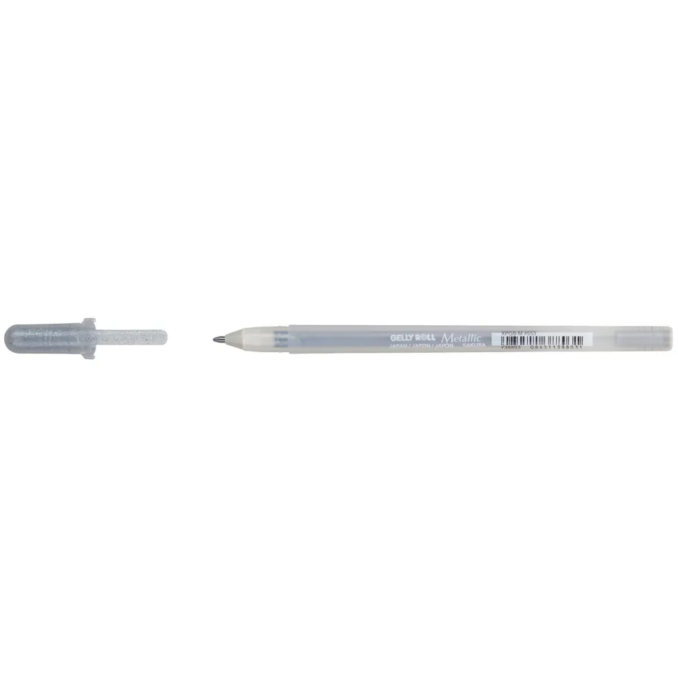 Długopis żelowy Gelly Roll Metallic - Sakura - Silver
