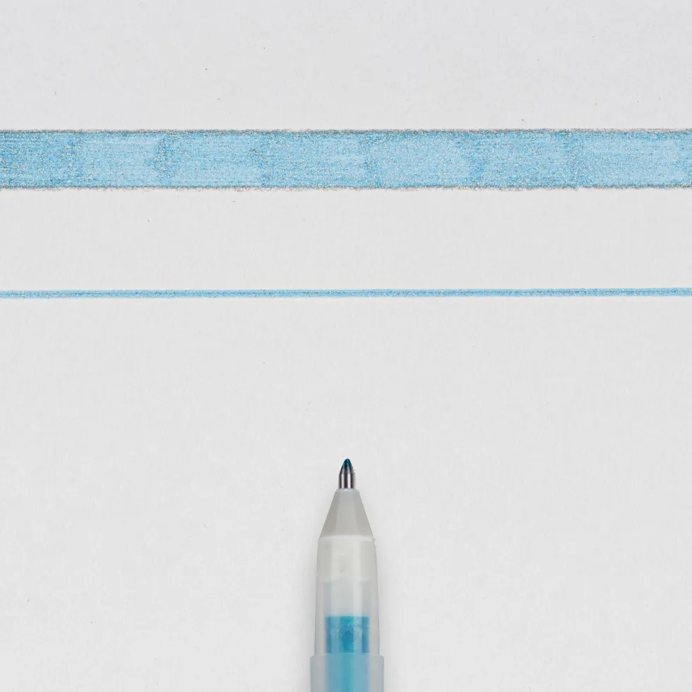 Długopis żelowy Gelly Roll Stardust - Sakura - Light Blue