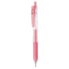Długopis żelowy Sarasa Clip - Zebra - Milk Red, 0,5 mm
