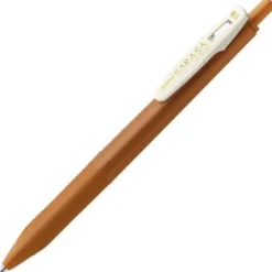 Długopis żelowy Sarasa Clip - Zebra - Vintage Camel Yellow, 0,5 mm