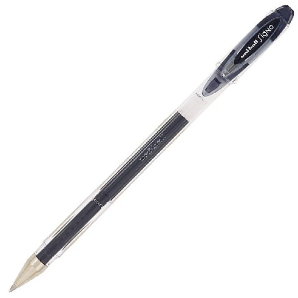 Długopis żelowy Signo UM-120 - Uni - czarny