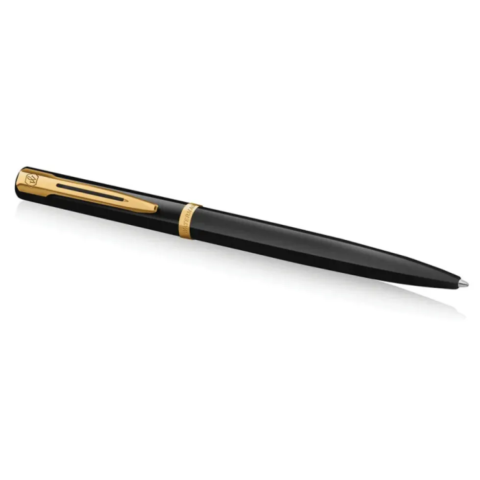 Długopis Impression - Waterman - Black Gold Trim