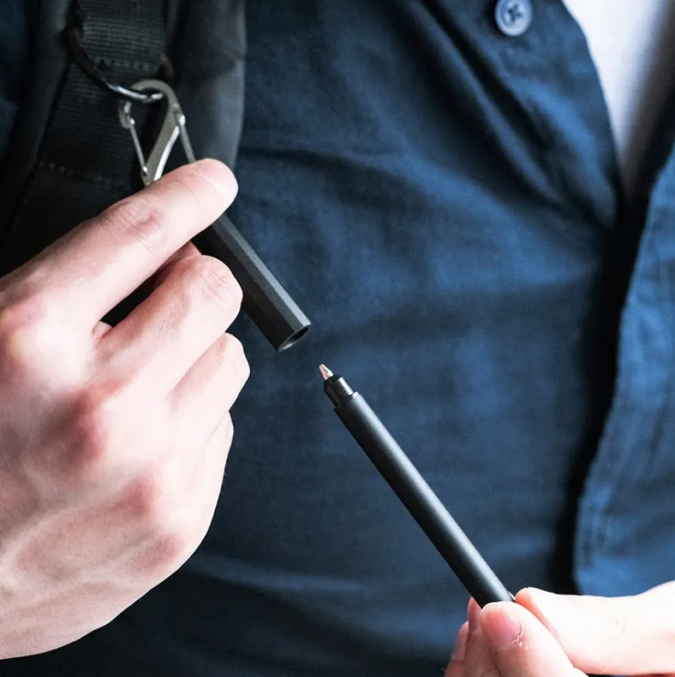 Długopis magnetyczny 0,7 mm - HMM - Black