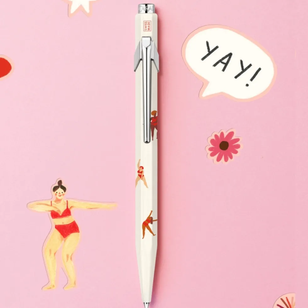 Długopis 849 Nina Cosford z etui - Caran d'Ache - Beige