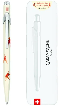 Długopis 849 Nina Cosford z etui - Caran d'Ache - Beige