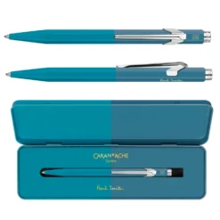 Długopis 849 Paul Smith z etui - Caran d'Ache - Cyan & Steel