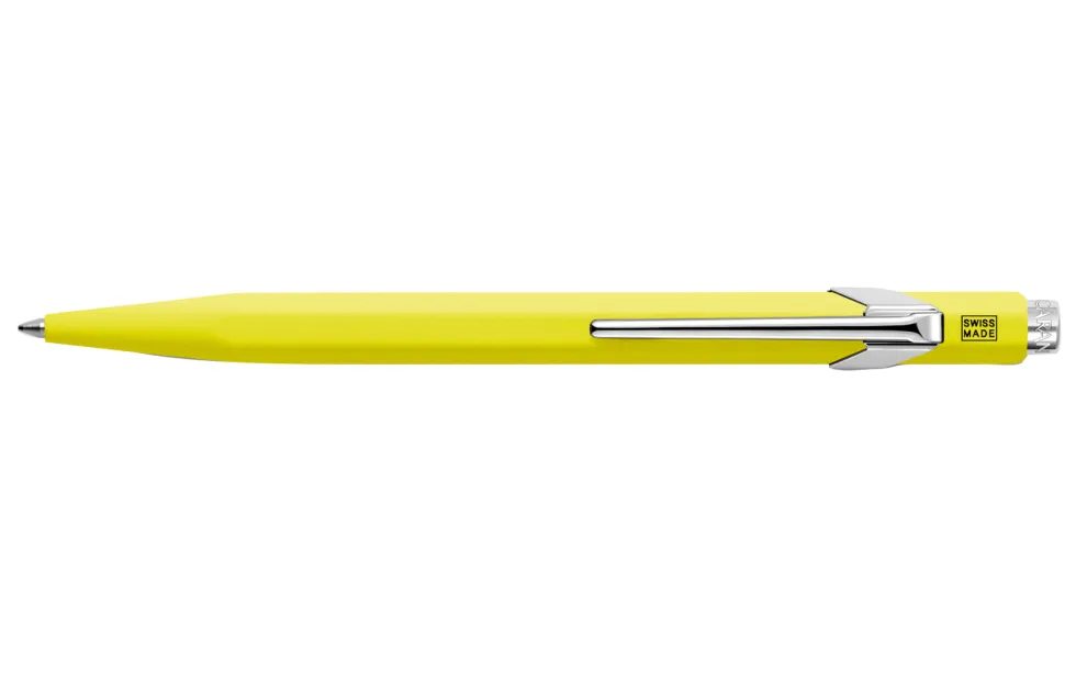 Długopis 849 Pop Line z etui - Caran d'Ache - żółty