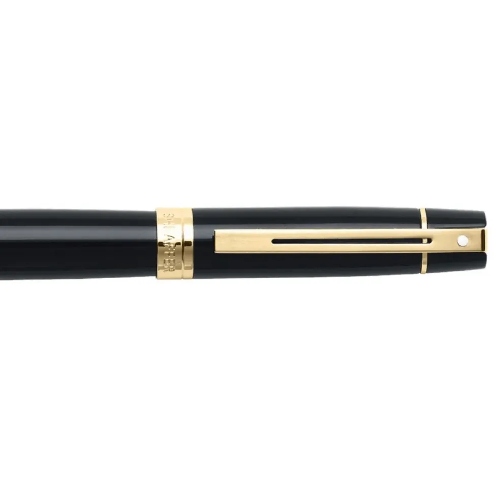 Długopis 300 - Sheaffer - Black Gold Trim