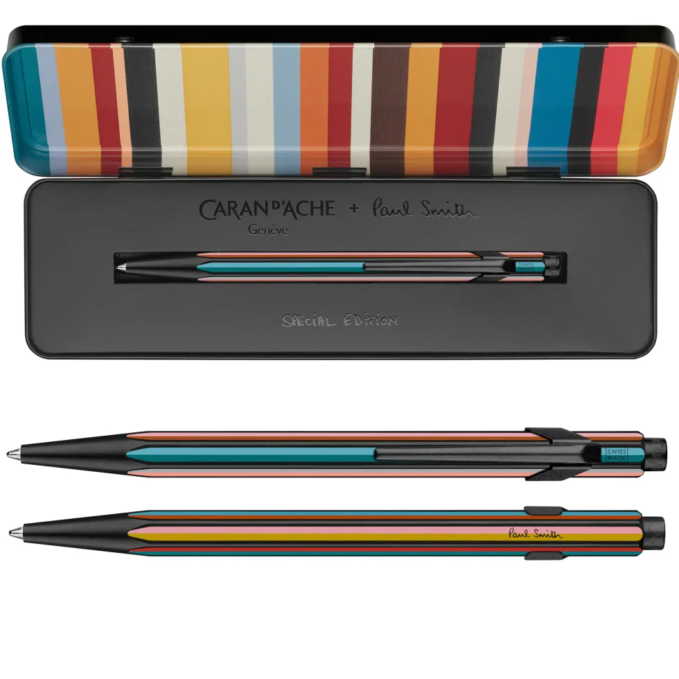 Długopis 849 Special Edition Paul Smith w etui - Caran d'Ache - Black