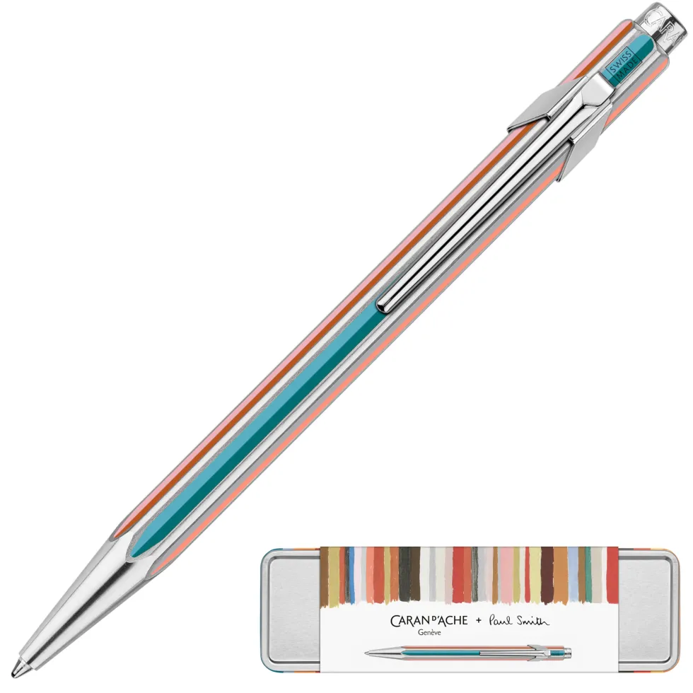 Długopis 849 Special Edition Paul Smith w etui - Caran d'Ache - Silver