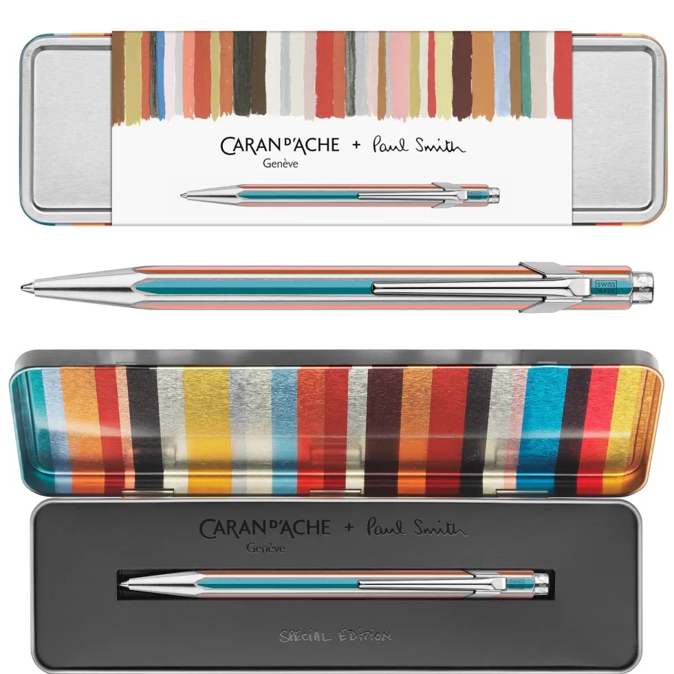 Długopis 849 Special Edition Paul Smith w etui - Caran d'Ache - Silver