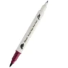 Dwustronny pisak pędzelkowy Brush Sign Pen Twin - Pentel - bordowy