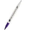 Dwustronny pisak pędzelkowy Brush Sign Pen Twin - Pentel - fioletowy
