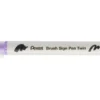 Dwustronny pisak pędzelkowy Brush Sign Pen Twin - Pentel - heliotrop
