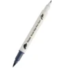 Dwustronny pisak pędzelkowy Brush Sign Pen Twin - Pentel - jasnoszary