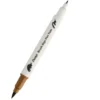 Dwustronny pisak pędzelkowy Brush Sign Pen Twin - Pentel - surowa umbra