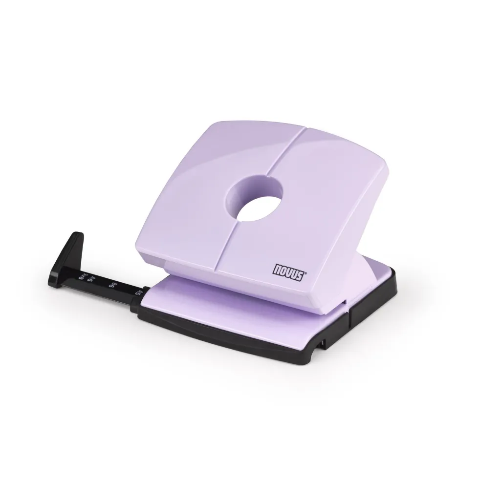 Dziurkacz biurowy ColorID B220 - Novus - liliowy
