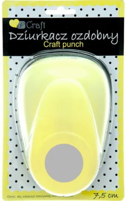 Dziurkacz ozdobny Koło - DpCraft - 7,5 cm