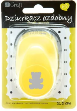Dziurkacz ozdobny Miś - DpCraft - 2,5 cm