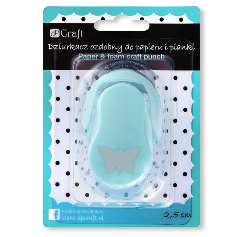 Dziurkacz ozdobny Motyl - DpCraft - 2,5 cm