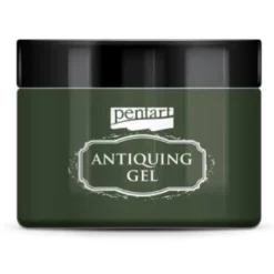 Żel postarzający Antiquing Gel - Pentart - oliwkowy, 150 ml