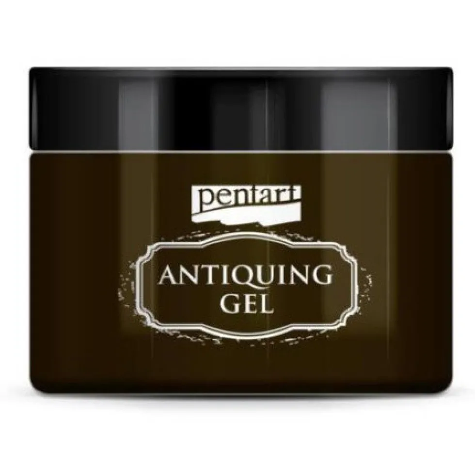 Żel postarzający Antiquing Gel - Pentart - umbra, 150 ml