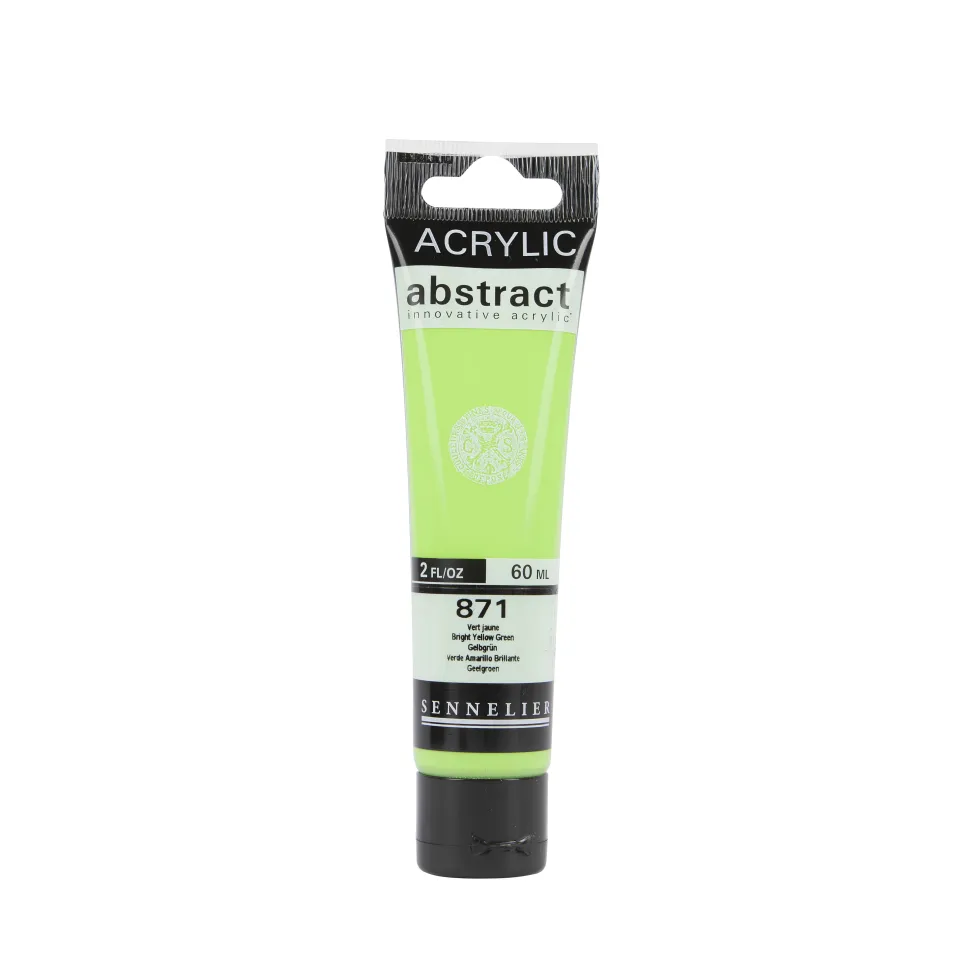 Farba akrylowa Abstract - Sennelier - 871 Bright Yellow Green 60 ml