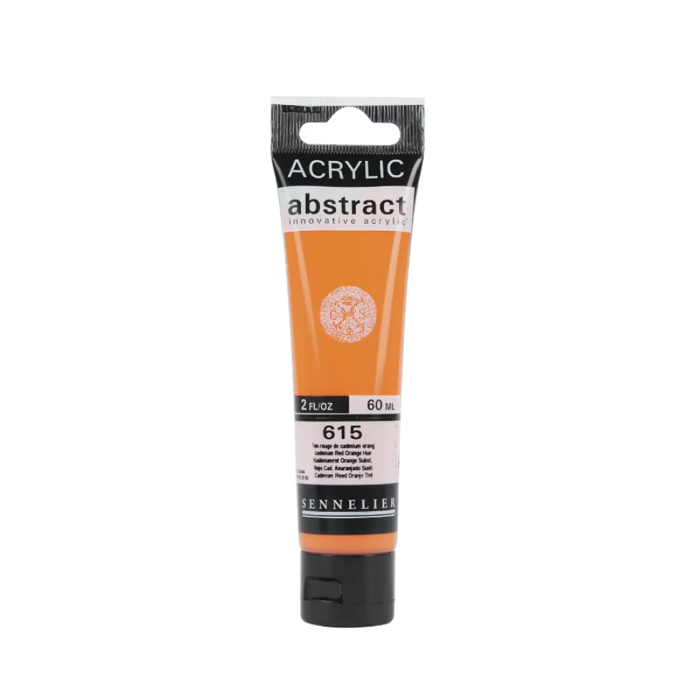 Farba akrylowa Abstract - Sennelier - 615 Cadmium Red Orange Hue 60 ml