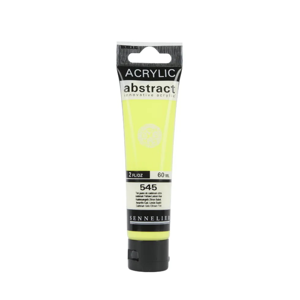 Farba akrylowa Abstract - Sennelier - 545 Cadmium Yellow Lemon Hue 60 ml