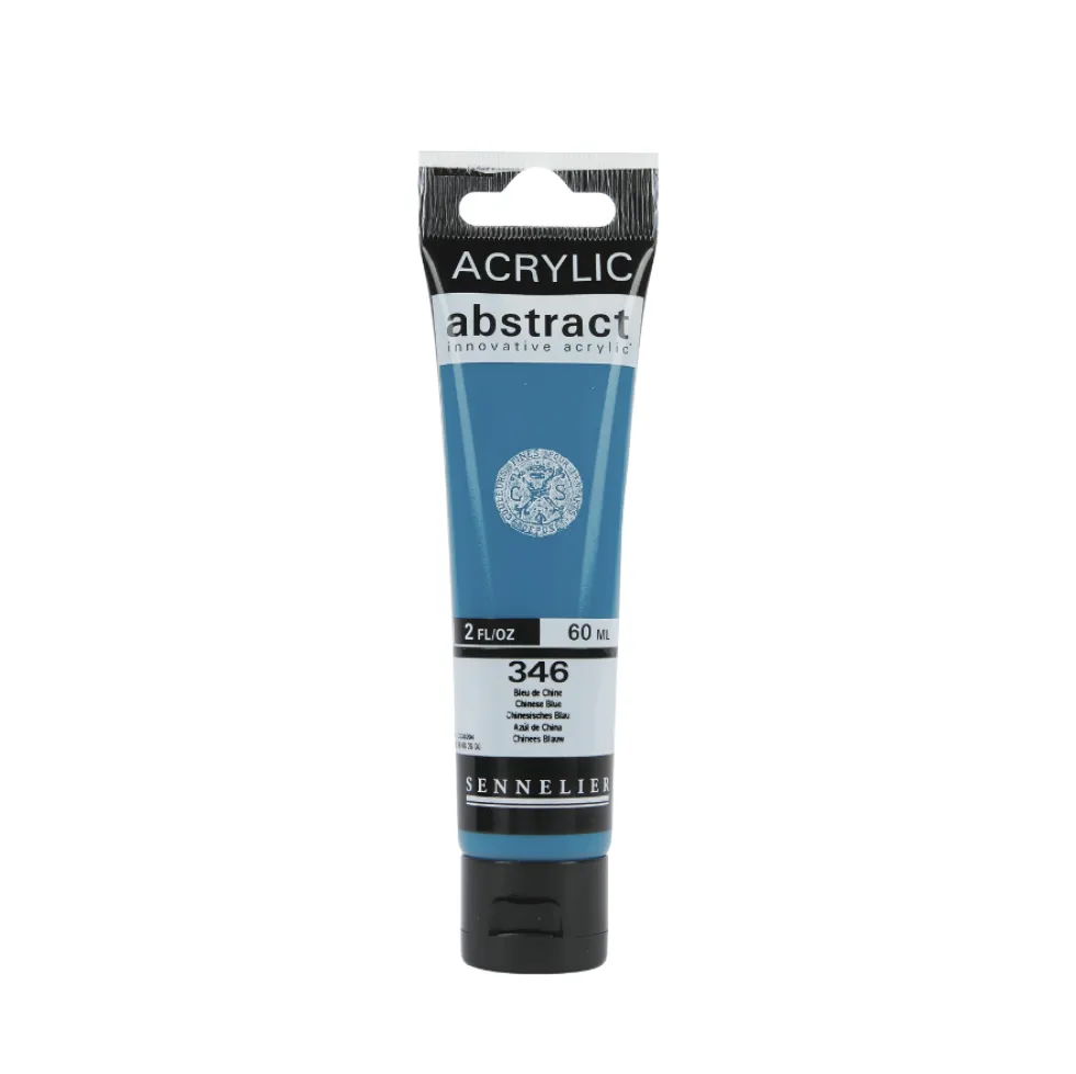 Farba akrylowa Abstract - Sennelier - 346 Chinese Blue 60 ml