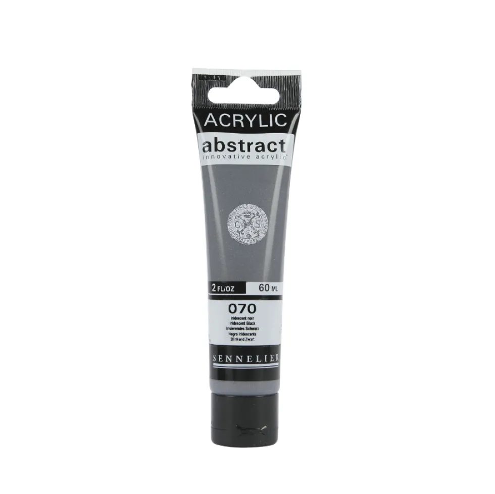 Farba akrylowa Abstract - Sennelier - 070 Iridescent Black 60 ml