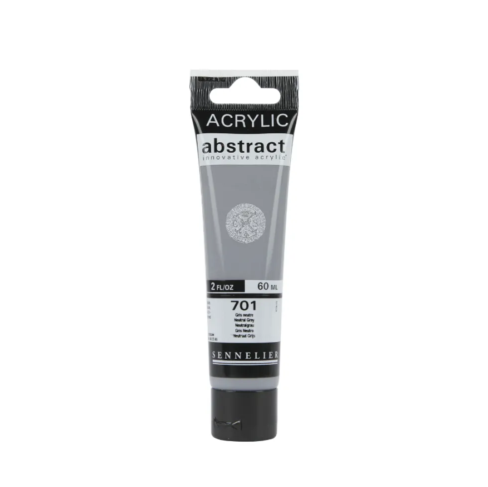 Farba akrylowa Abstract - Sennelier - 701 Neutral Grey 60 ml