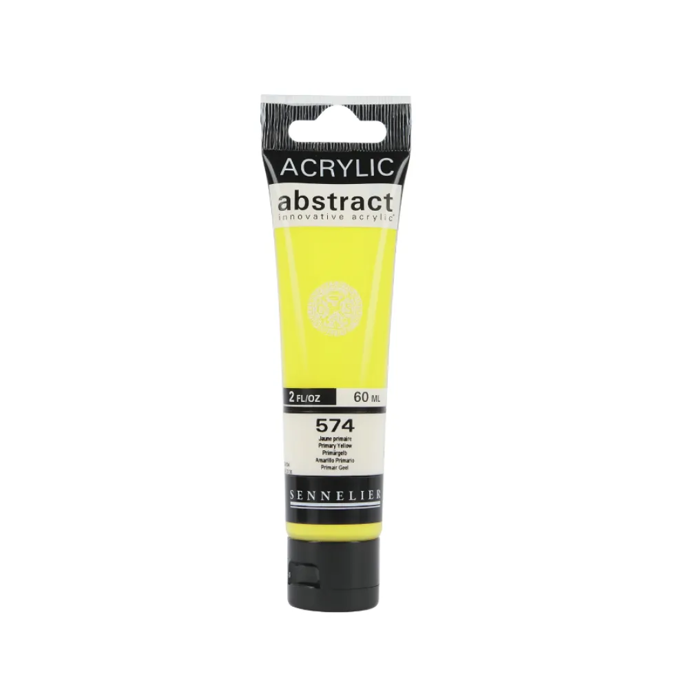 Farba akrylowa Abstract - Sennelier - 574 Primary Yellow 60 ml
