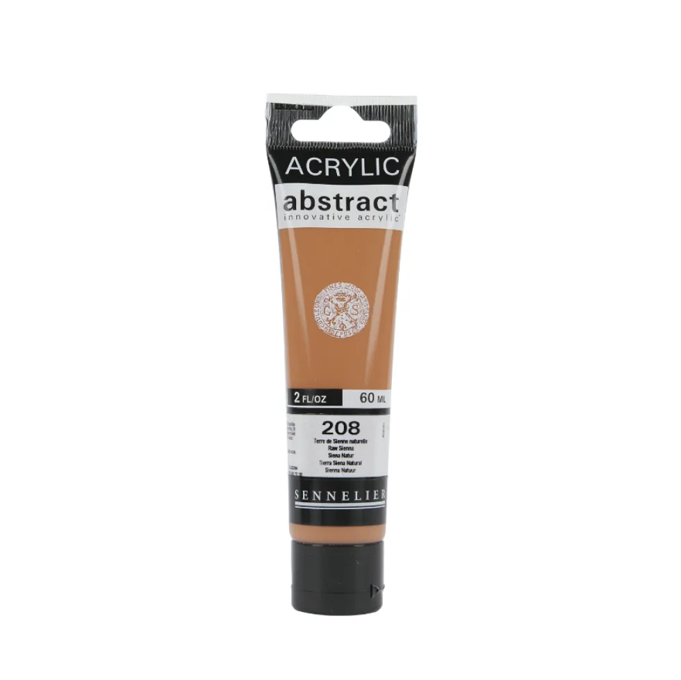 Farba akrylowa Abstract - Sennelier - 208 Raw Sienna 60 ml