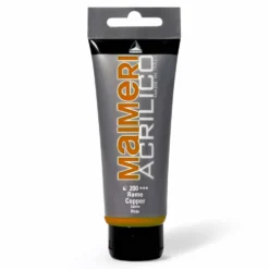 Farba akrylowa Acrilico - Maimeri - 200, Copper, 200 ml