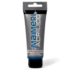 Farba akrylowa Acrilico - Maimeri - 385, Manganese Blue (Hue), 200 ml