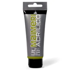 Farba akrylowa Acrilico - Maimeri - 331, Olive Green, 200 ml