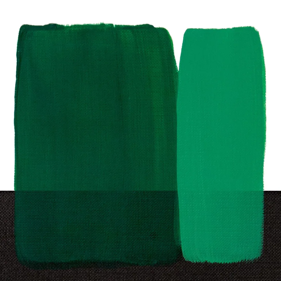 Farba akrylowa Acrilico - Maimeri - 340, Permanent Green Deep, 200 ml