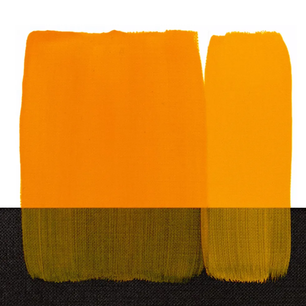 Farba akrylowa Acrilico - Maimeri - 114, Permanent Yellow Deep, 200 ml