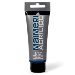 Farba akrylowa Acrilico - Maimeri - 378, Phthalo Blue, 200 ml
