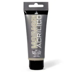 Farba akrylowa Acrilico - Maimeri - 507, Warm Grey, 200 ml
